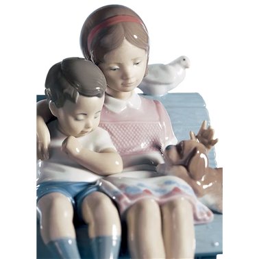 Figura de crianças sentadas...