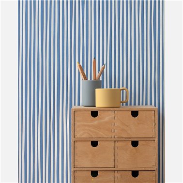 Stripes Parisian Blue