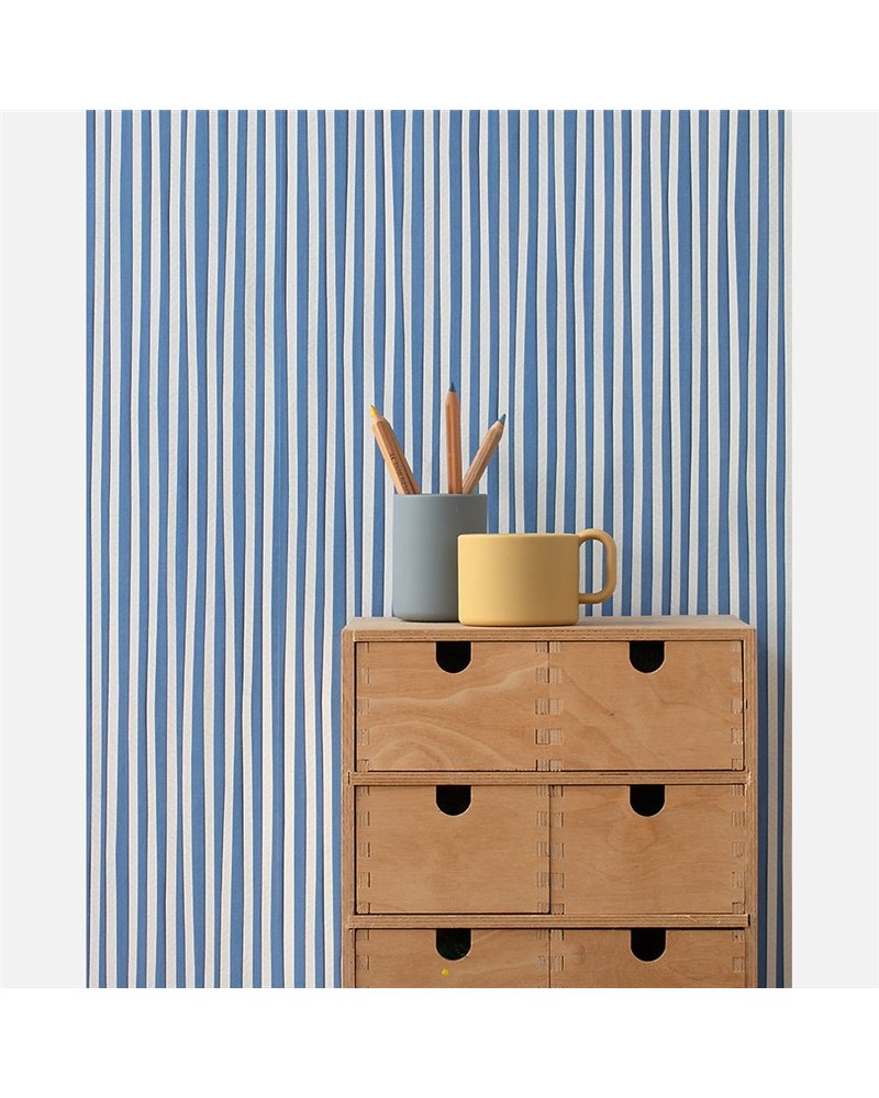Stripes Parisian Blue