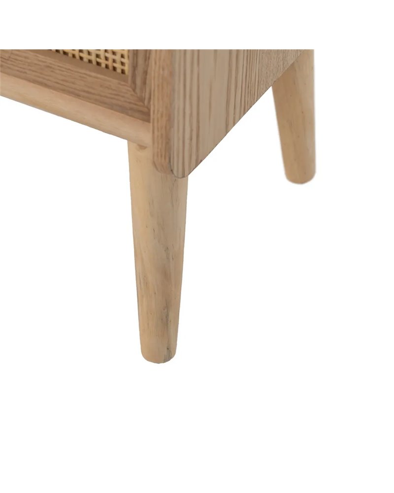 MESITA NATURAL MADERA PAULONIA/DM 40 X 30 X 66 CM