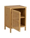 MESITA NATURAL RATÁN SALÓN 46 X 35 X 60 CM
