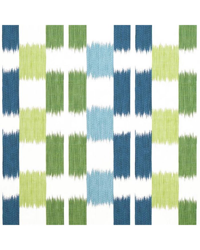 Kasuri Blue and Green F920839 Kasuri Blue and Green F920839