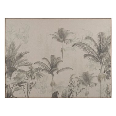 CUADRO IMPRESIÓN PALMERAS DM-MADERA 120 X 3,30 X 90 CM