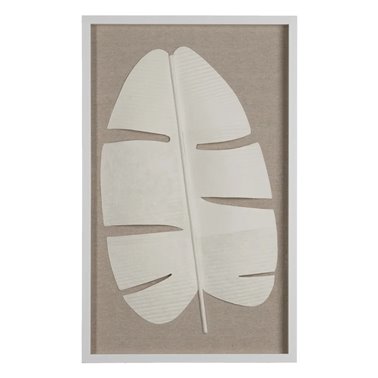 CUADRO HOJAS 2/M BLANCO...