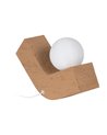 LÁMPARA MESA BEIGE POLIRESINA 29 X 9,50 X 19,50 CM
