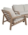 CONJUNTO JARDÍN NATURAL-BEIGE ALUMINIO 1 CM