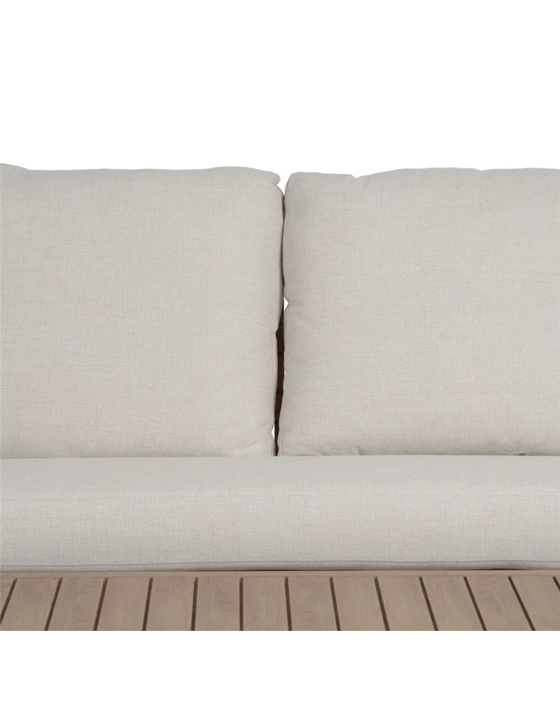 CONJUNTO JARDÍN NATURAL-BEIGE ALUMINIO 1 CM