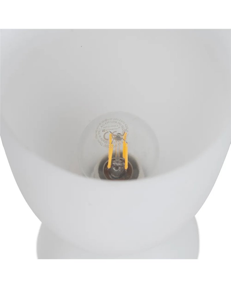 APLIQUE BLANCO-ORO CRISTAL-METAL 18 X 12 X 36 CM