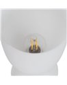 APLIQUE BLANCO-ORO CRISTAL-METAL 18 X 12 X 36 CM