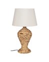 LÁMPARA MESA NATURAL FIBRA NATURAL 40 X 40 X 69,50 CM