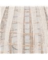 FAROL PORTAVELAS NATURAL-BEIGE BAMBÚ 36 X 36 X 56 CM