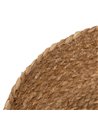 CESTA FIBRA NATURAL DECORACIÓN 37 X 37 X 21 CM