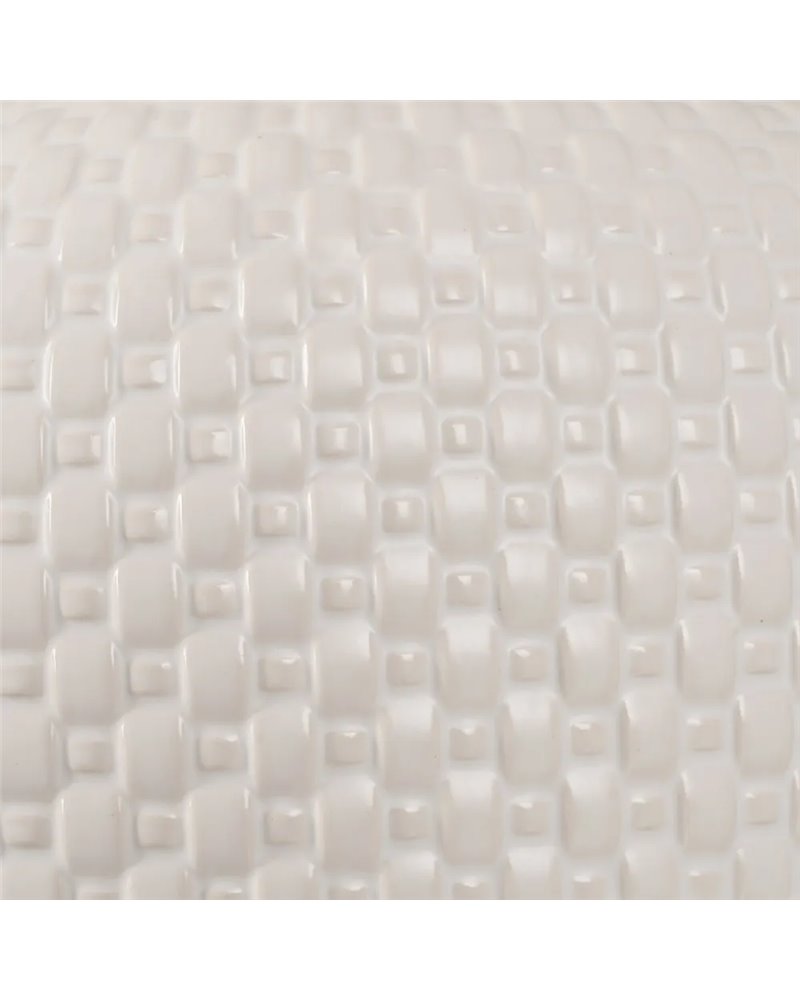 LÁMPARA MESA BLANCO CERÁMICA ILUMINACIÓN 32,50 X 32,50 X 59