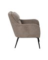 SILLÓN TAUPE TEJIDO-METAL 69 X 72 X 79 CM