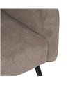 SILLÓN TAUPE TEJIDO-METAL 69 X 72 X 79 CM