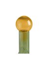 FIGURA BOTELLA VERDE-AMARILLO CRISTAL 16,80 X 16,80 X 33,50