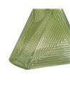 FIGURA BOTELLA VERDE-AMARILLO CRISTAL 16,80 X 16,80 X 33,50