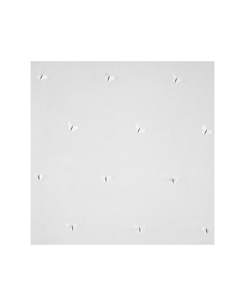 Tessuti MWS80070235 VOILE PAPILLONS BLANC BLANC Casadeco Tessuti MWS80070235 VOILE PAPILLONS BLANC BLANC Casadeco