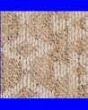 ALFOMBRA NATURAL-BLANCO YUTE-ALGODÓN 160 X 230 CM