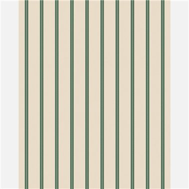 Ribbon Green On Cream