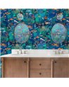 Octopus Turquoise Blue BMWL005-06F