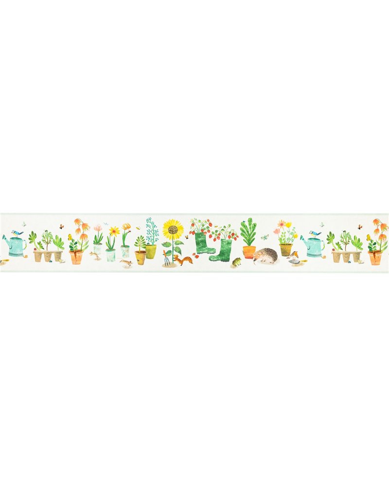 Garden Grow Wall Border W63701 Garden Grow Wall Border W63701