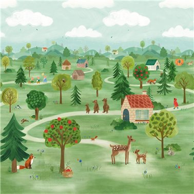 Once Upon a Time Wall Mural W65501