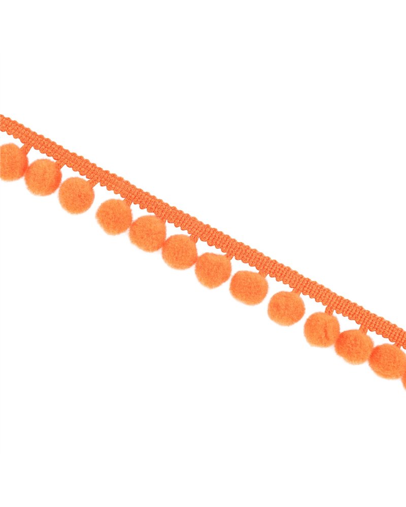 Mini Pom Braid Pumpkin T13203