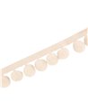 Pom Pom Braid Snow T7901