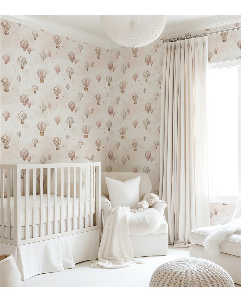 H0803 Selene Montgolfieres Roses