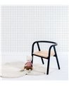 H0790 Minima Quadrillage Gris Fonce