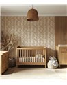 H0778 Guirlandes de Fleurs Beige