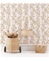 H0778 Guirlandes de Fleurs Beige