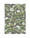 Lity Lotus White On Charcoal 126-9033