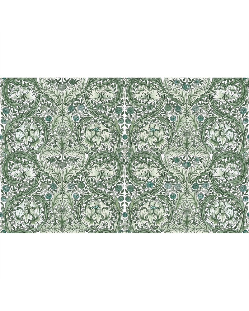 African Marigold Green Bespoke Mural 125418 African Marigold Green Bespoke Mural 125418