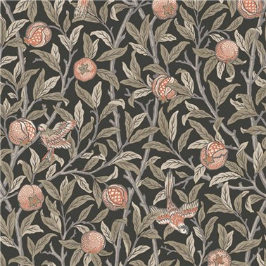 Bird & Pomegranate Charcoal 124258