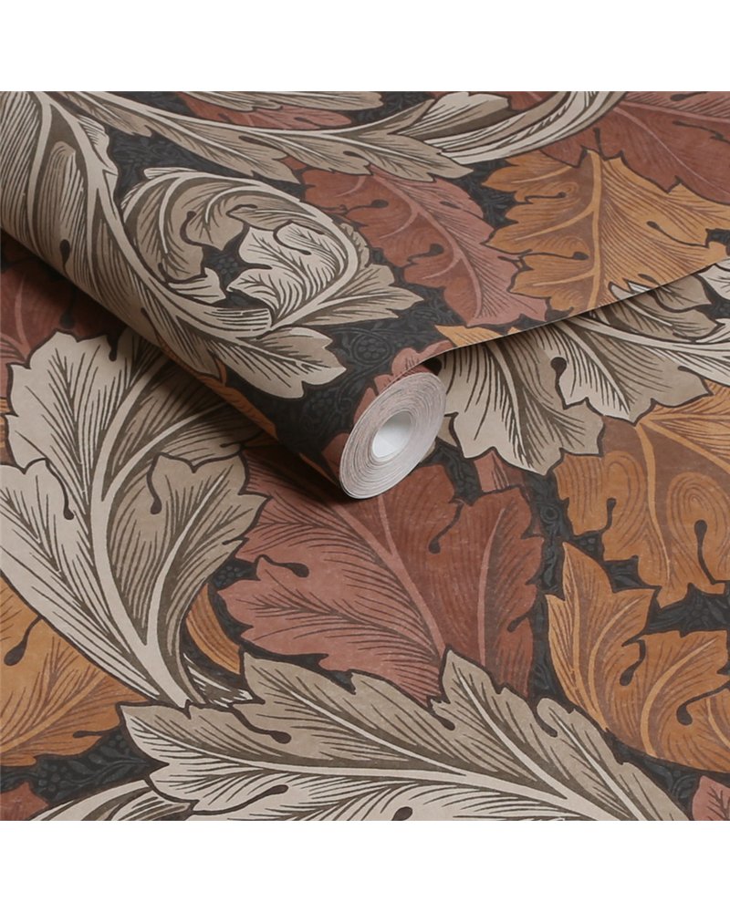 Acanthus Burnt Orange 124224
