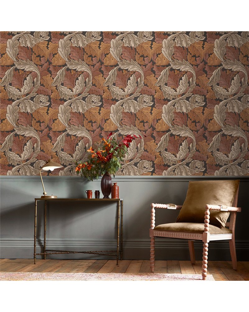 Acanthus Burnt Orange 124224