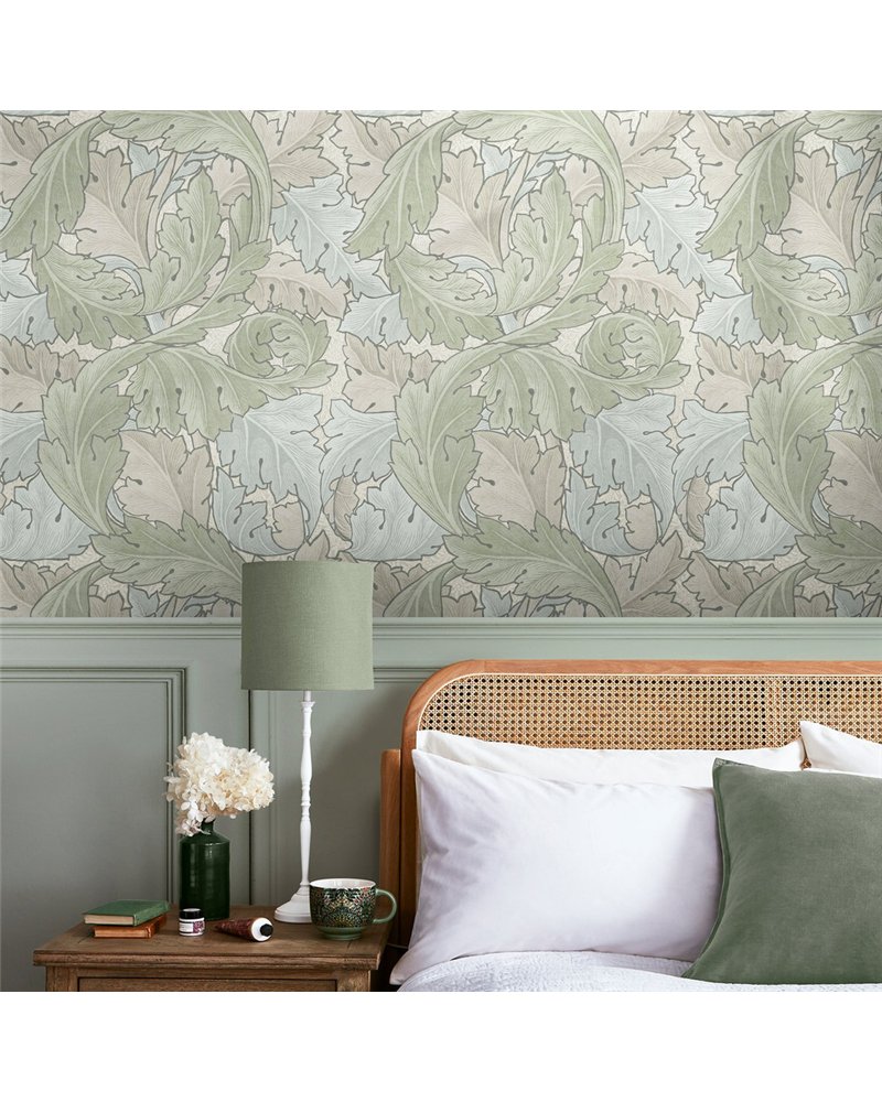 Acanthus Sage & Duck Egg 124228