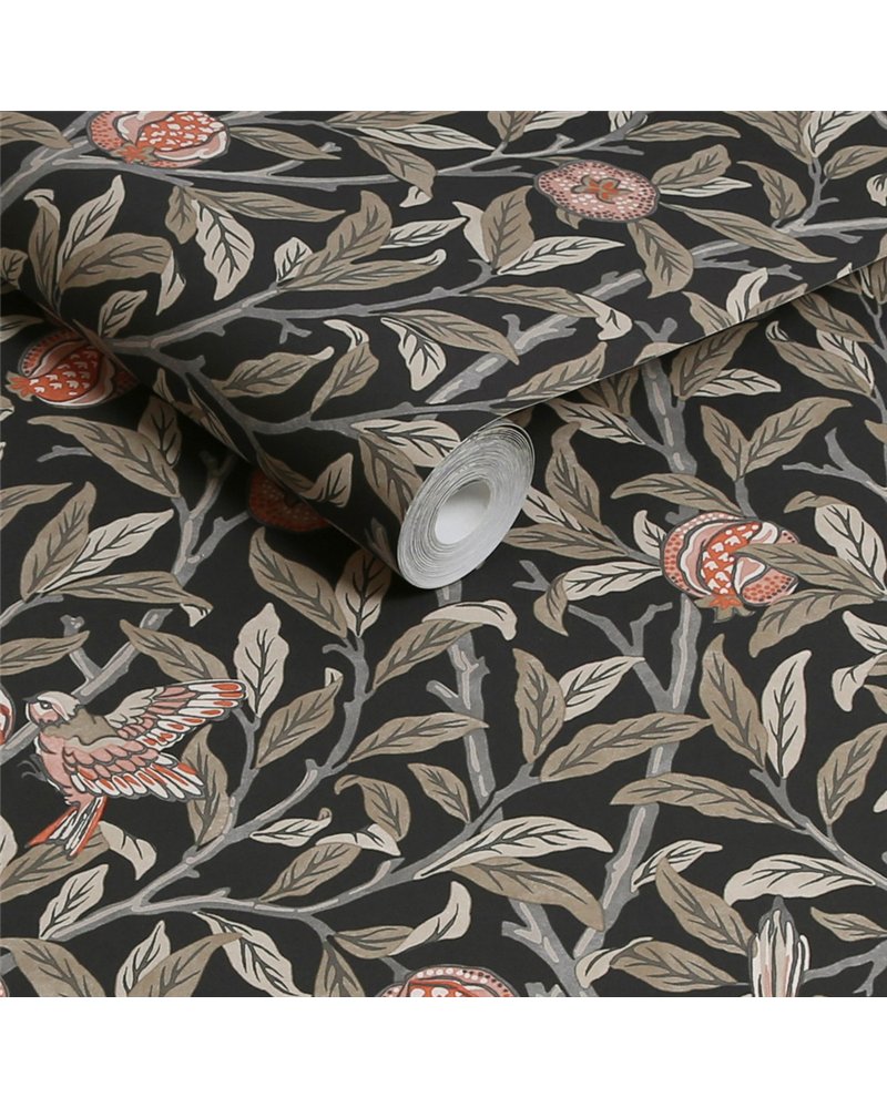 Bird & Pomegranate Charcoal 124258