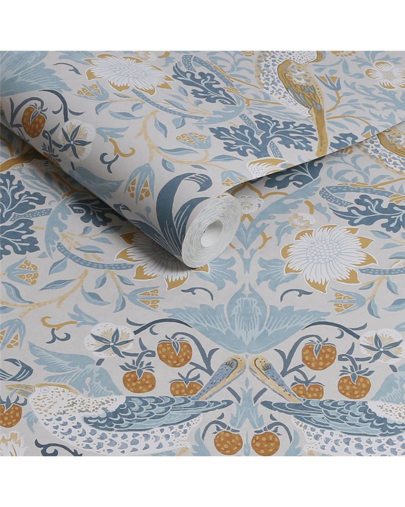 Strawberry Thief Soft Blue 124232