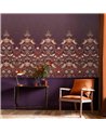 Strawberry Thief Plum Bespoke Mural 125301