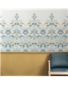 Strawberry Thief Soft Blue Bespoke Mural 125319