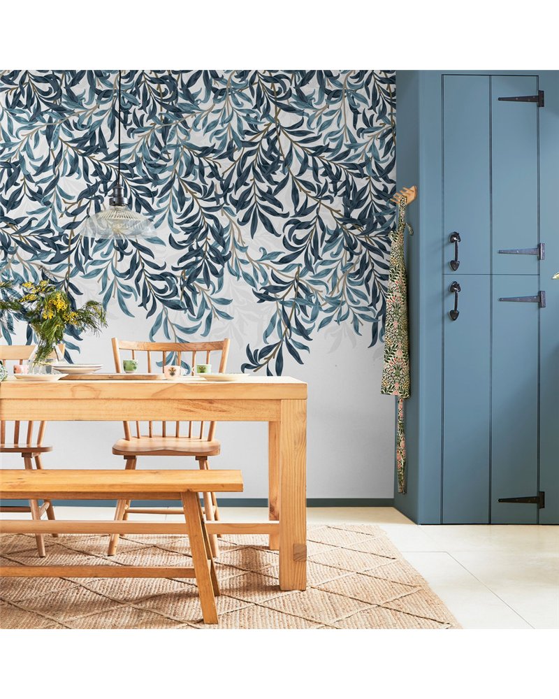 Willow Bough Blue Bespoke Mural 125373