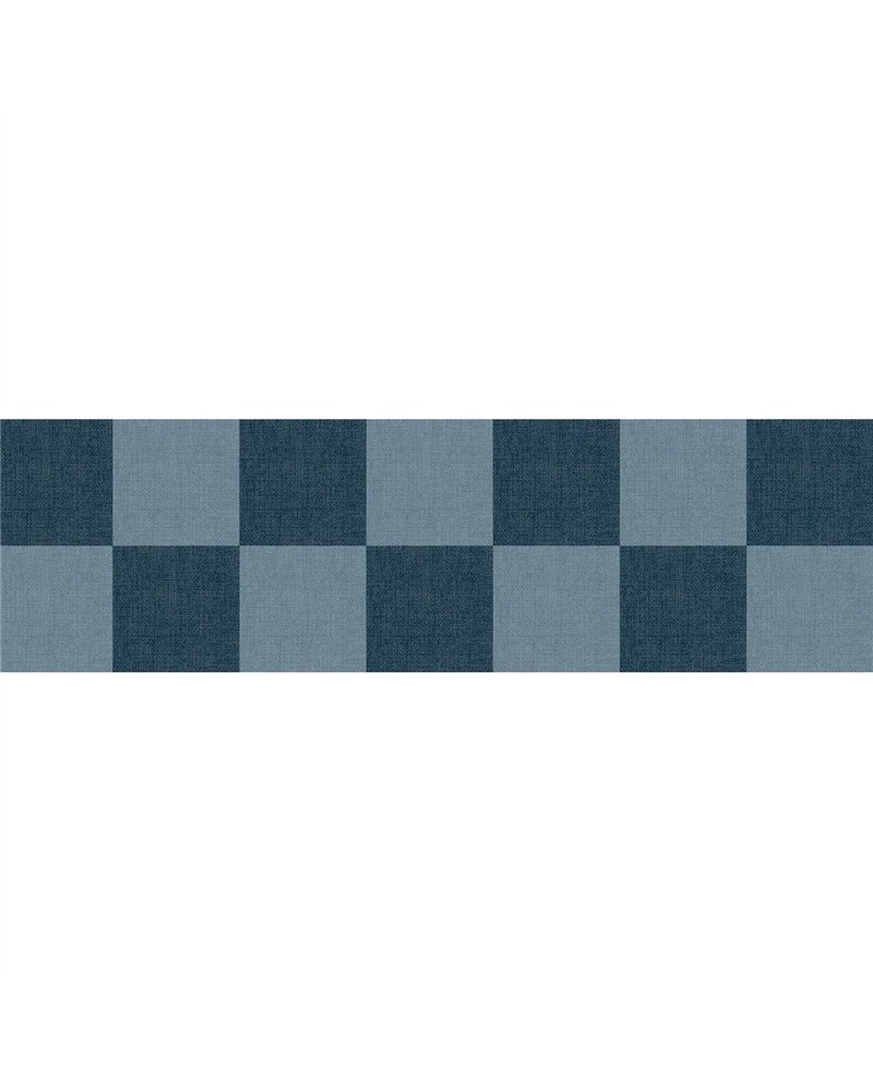 Checks Border Bleu Denim 106796060