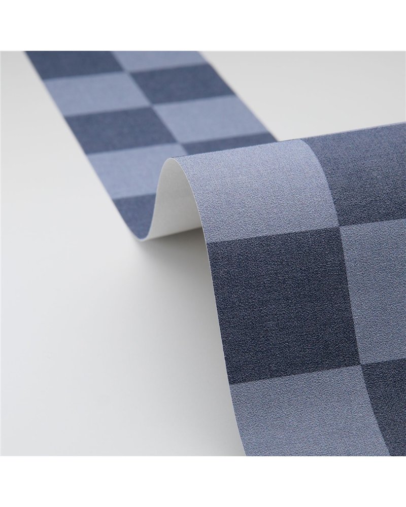 Checks Border Bleu Denim 106796060