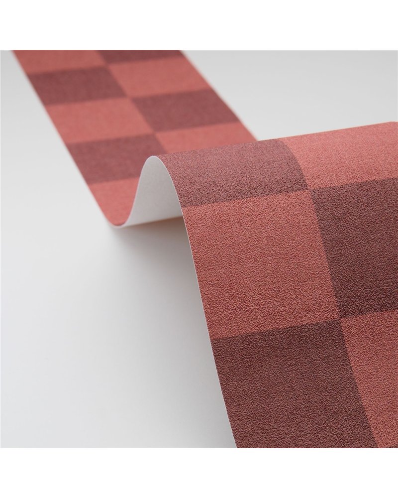 Checks Border Bordeaux 106798008