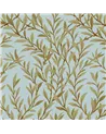 Willow Branch Olive On Teal 127-7035