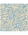 Bamboo Forest Buttercup Yellow On Cornflower Blue 127-1002