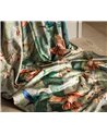 Trailing Orchid Velvet Teal Pink F8026-02